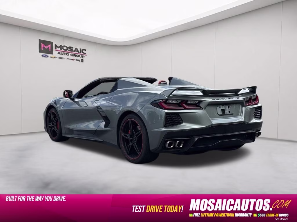 2023 Gray Metallic Chevrolet Corvette Stingray RWD Convertible