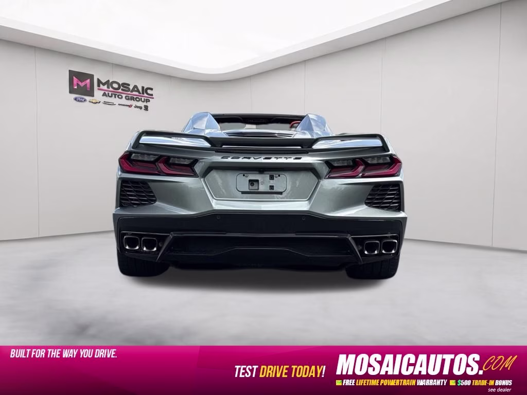 2023 Gray Metallic Chevrolet Corvette Stingray RWD Convertible