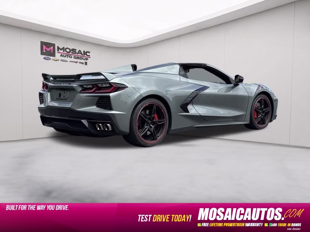 2023 Gray Metallic Chevrolet Corvette Stingray RWD Convertible