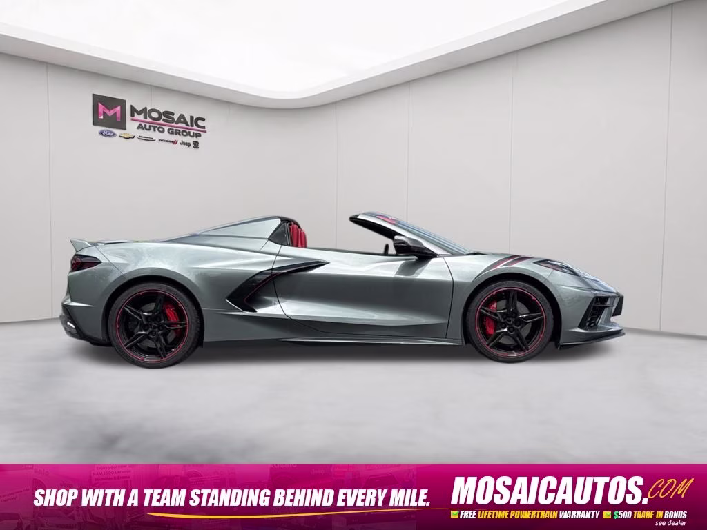 2023 Gray Metallic Chevrolet Corvette Stingray RWD Convertible