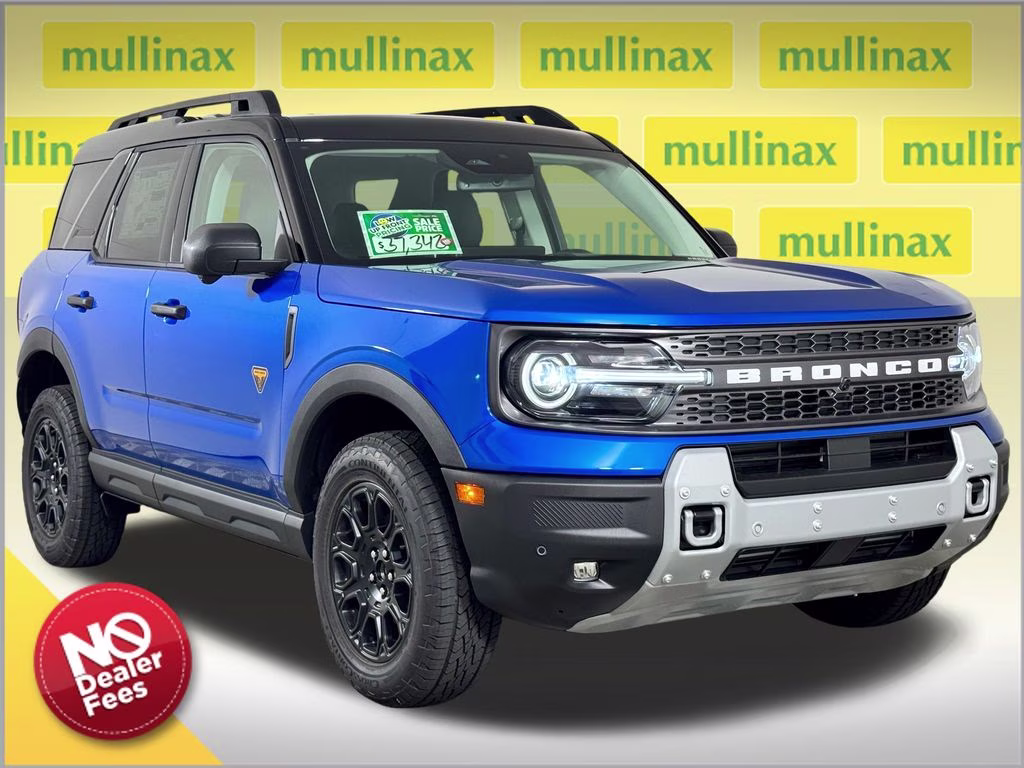 2026 Velocity Blue Metallic Ford Bronco Sport Badlands 4X4 SUV