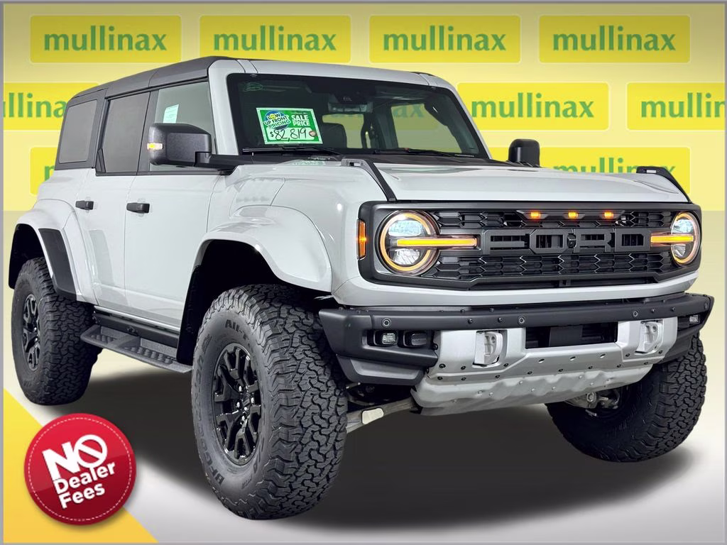 2026 Avalanche Gray Ford Bronco Raptor 4X4 SUV