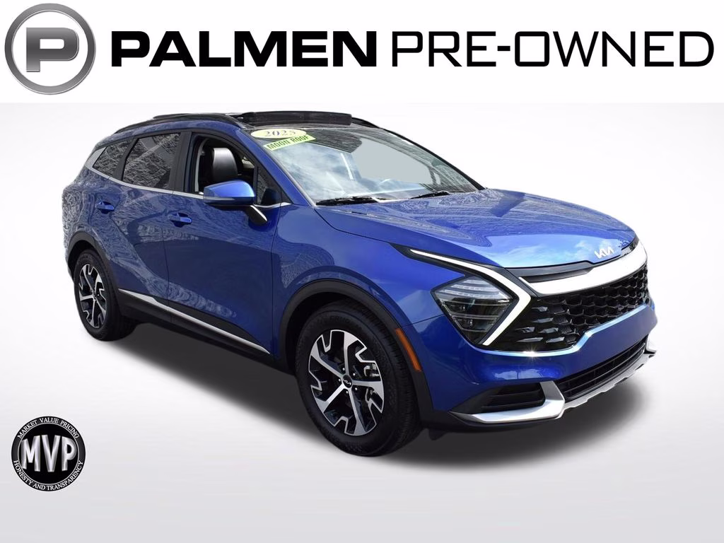 2025 Sapphire Blue Kia Sportage EX FWD SUV