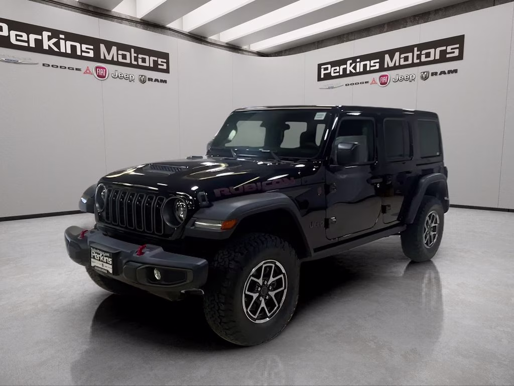 2026 Black Clearcoat Jeep Wrangler Rubicon 4X4 SUV