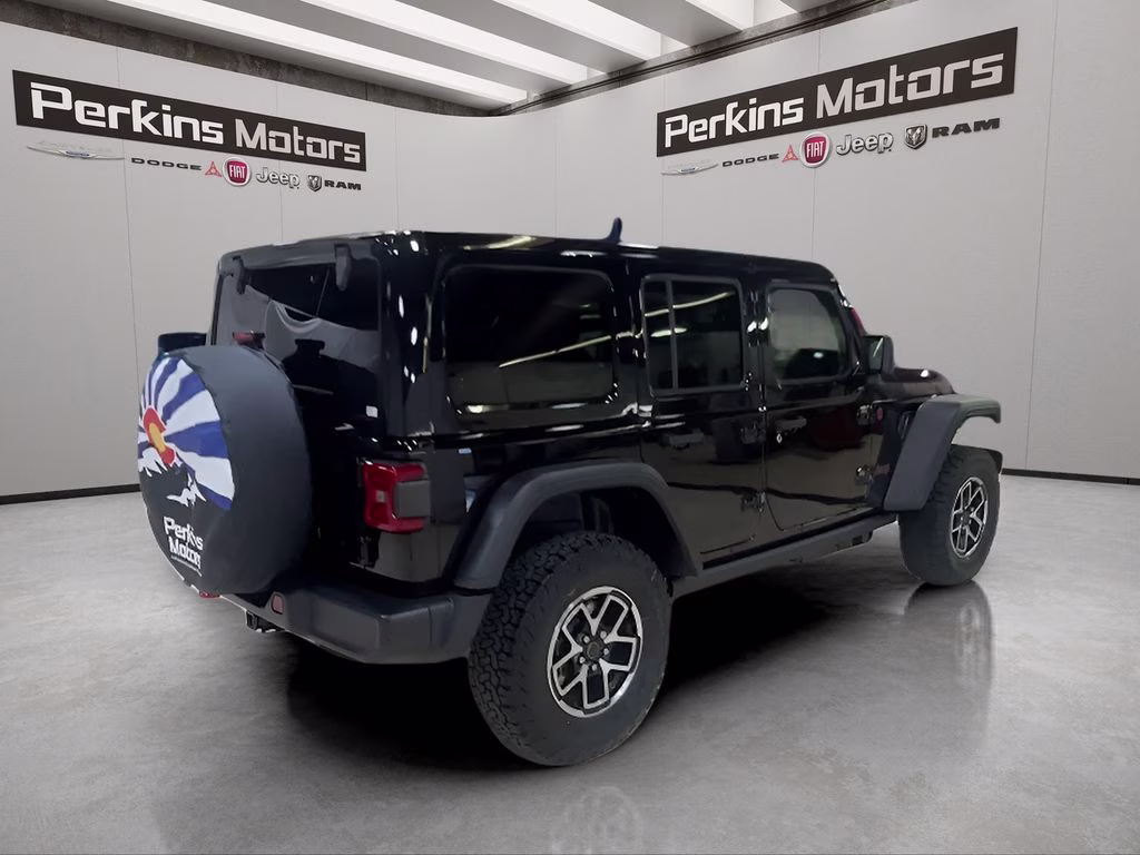 2026 Black Clearcoat Jeep Wrangler Rubicon 4X4 SUV