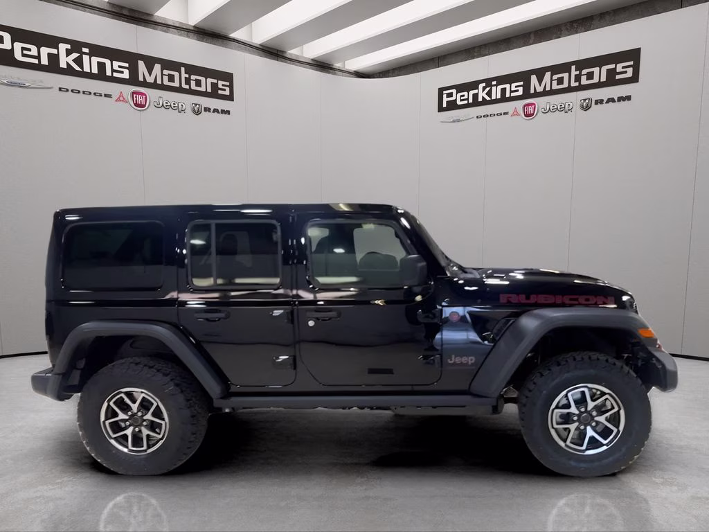 2026 Black Clearcoat Jeep Wrangler Rubicon 4X4 SUV