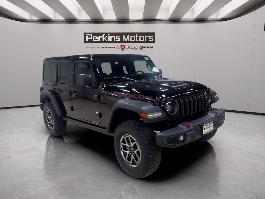 2026 Black Clearcoat Jeep Wrangler Rubicon 4X4 SUV