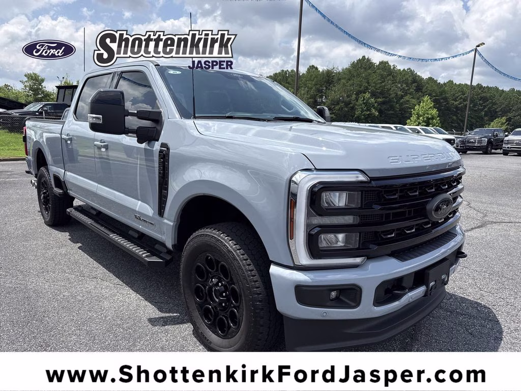 2024 Gray Metallic Ford Super Duty F-250 SRW Lariat 4X4 Truck