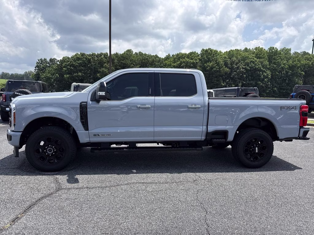 2024 Gray Metallic Ford Super Duty F-250 SRW Lariat 4X4 Truck