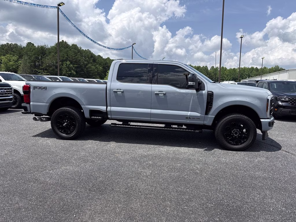 2024 Gray Metallic Ford Super Duty F-250 SRW Lariat 4X4 Truck
