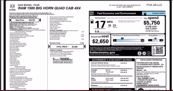2020 Hydro Blue Pearlcoat Ram 1500 Big Horn 4X4 Truck