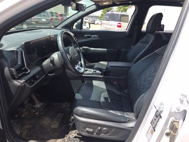 2024 Glacial White Pearl Kia Sportage X-Line AWD SUV