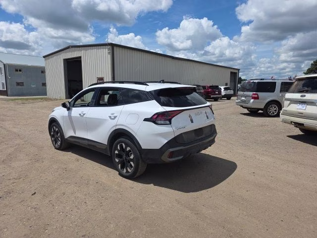 2024 Glacial White Pearl Kia Sportage X-Line AWD SUV