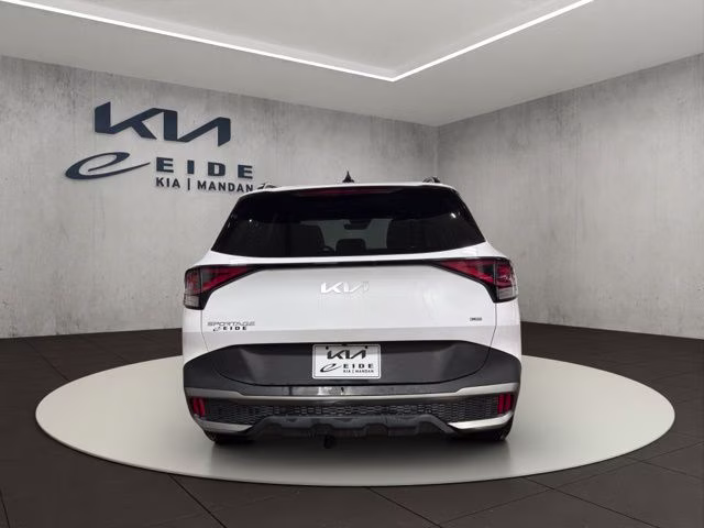 2024 Glacial White Pearl Kia Sportage X-Line AWD SUV