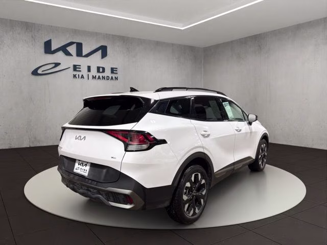 2024 Glacial White Pearl Kia Sportage X-Line AWD SUV