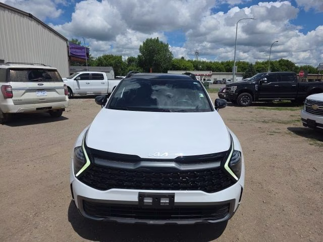 2024 Glacial White Pearl Kia Sportage X-Line AWD SUV