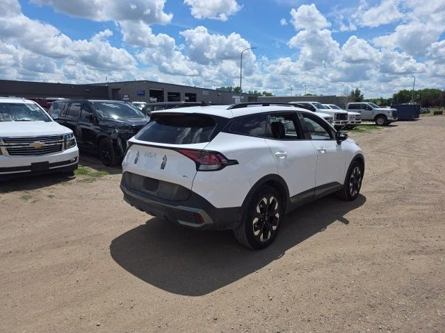 2024 Glacial White Pearl Kia Sportage X-Line AWD SUV