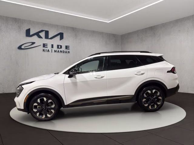 2024 Glacial White Pearl Kia Sportage X-Line AWD SUV