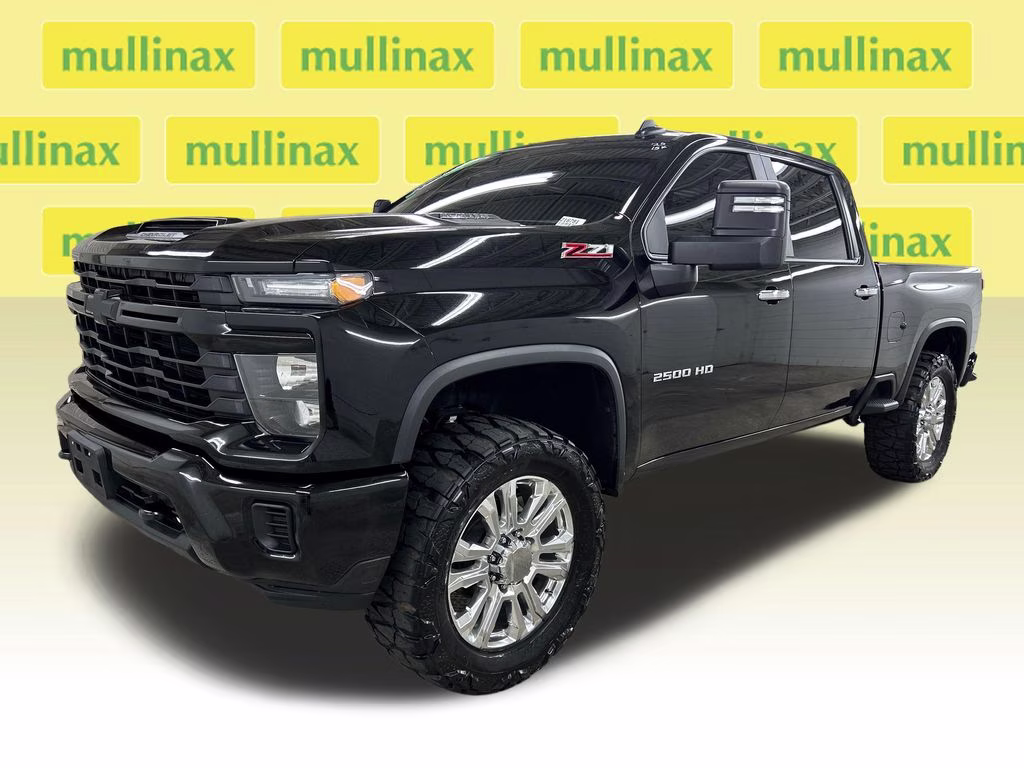 2025 Black Chevrolet Silverado 2500HD Custom 4X4 Truck