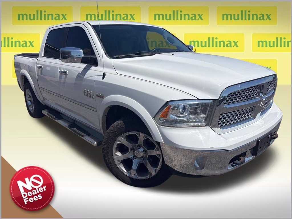 2015 Bright White Clearcoat Ram 1500 Laramie 4X4 Truck