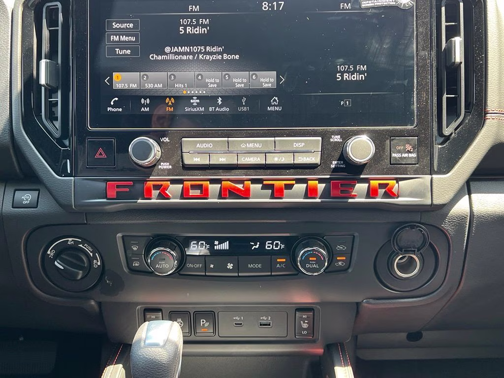 2026 Super Black Nissan Frontier PRO-4X 4X4 Truck