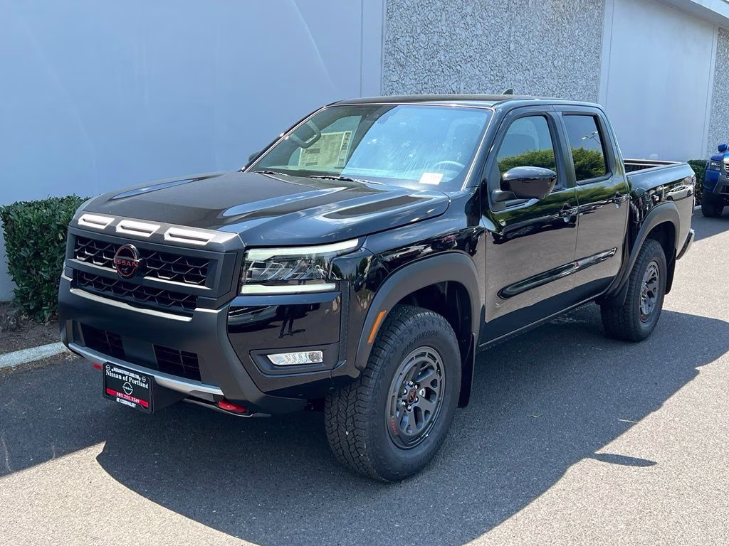 2026 Super Black Nissan Frontier PRO-4X 4X4 Truck