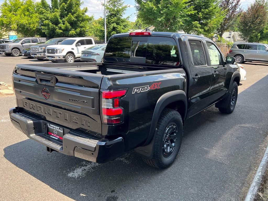 2026 Super Black Nissan Frontier PRO-4X 4X4 Truck
