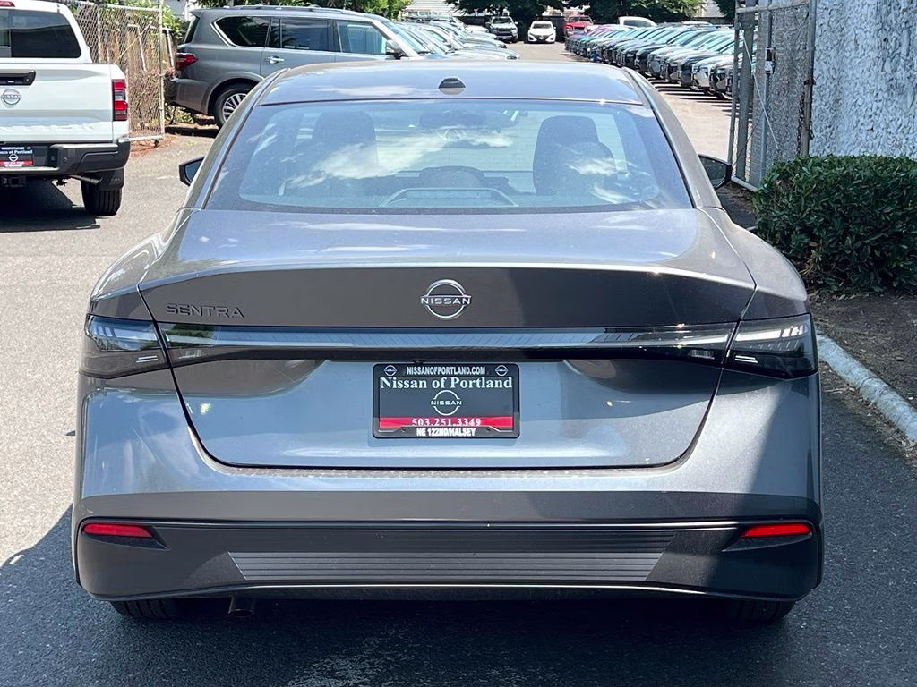 2026 Gun Metallic Nissan Sentra SV FWD Sedan
