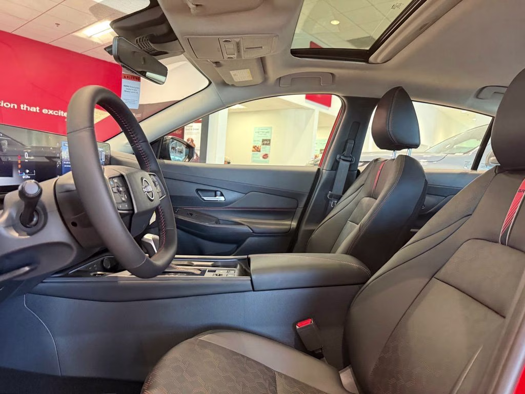 2026 Energetic Ember/Super Blk Nissan Sentra SR FWD Sedan