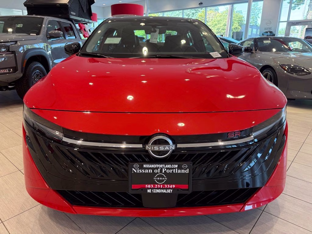 2026 Energetic Ember/Super Blk Nissan Sentra SR FWD Sedan