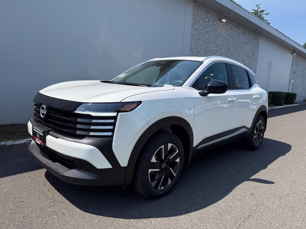 2026 Aspen White Tricoat Nissan Kicks SV AWD SUV