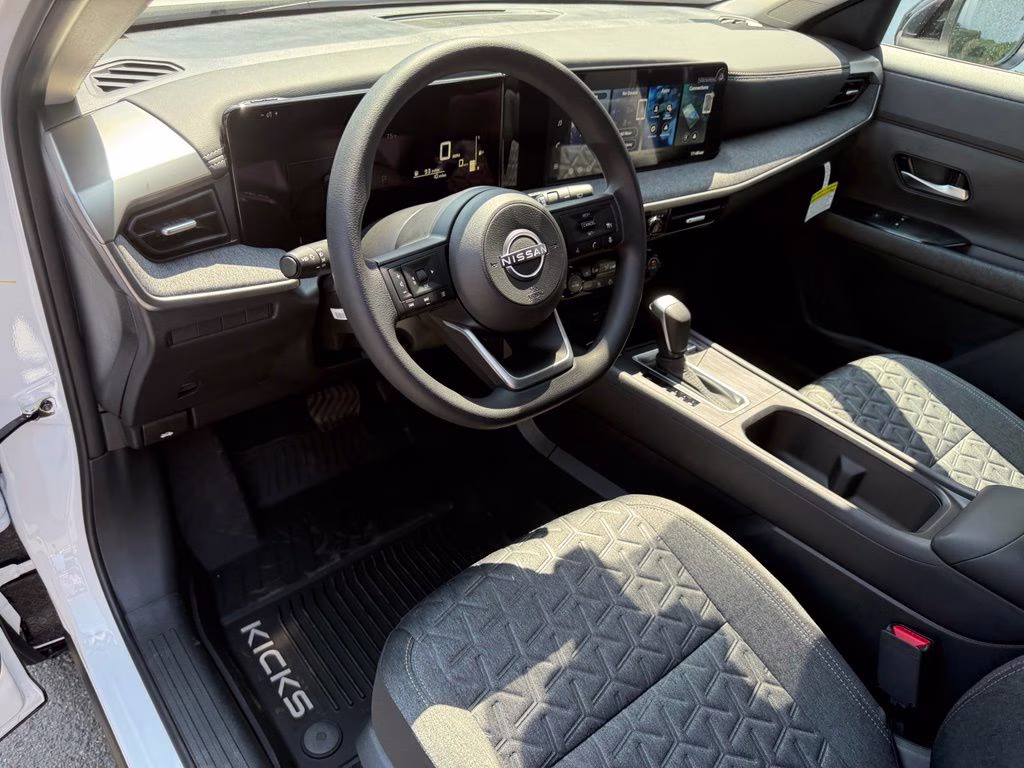 2026 Aspen White Tricoat Nissan Kicks SV AWD SUV