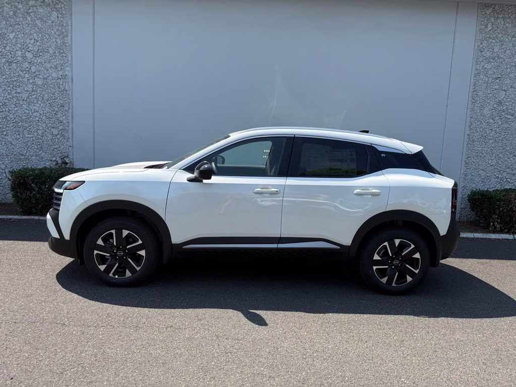 2026 Aspen White Tricoat Nissan Kicks SV AWD SUV