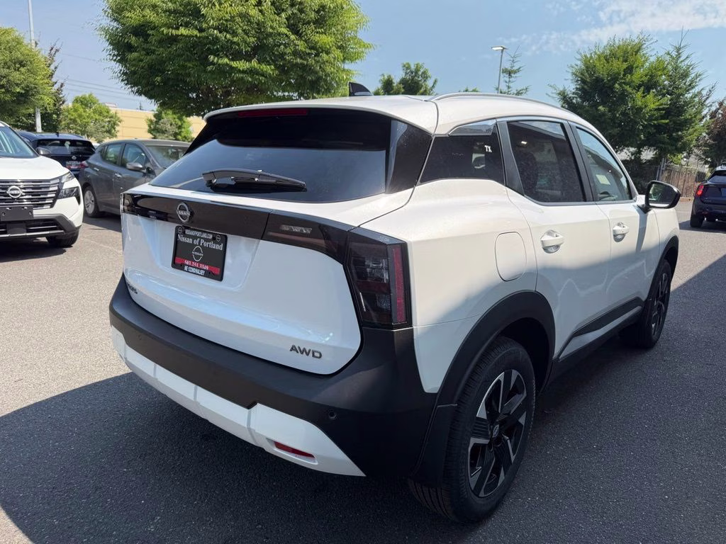 2026 Aspen White Tricoat Nissan Kicks SV AWD SUV