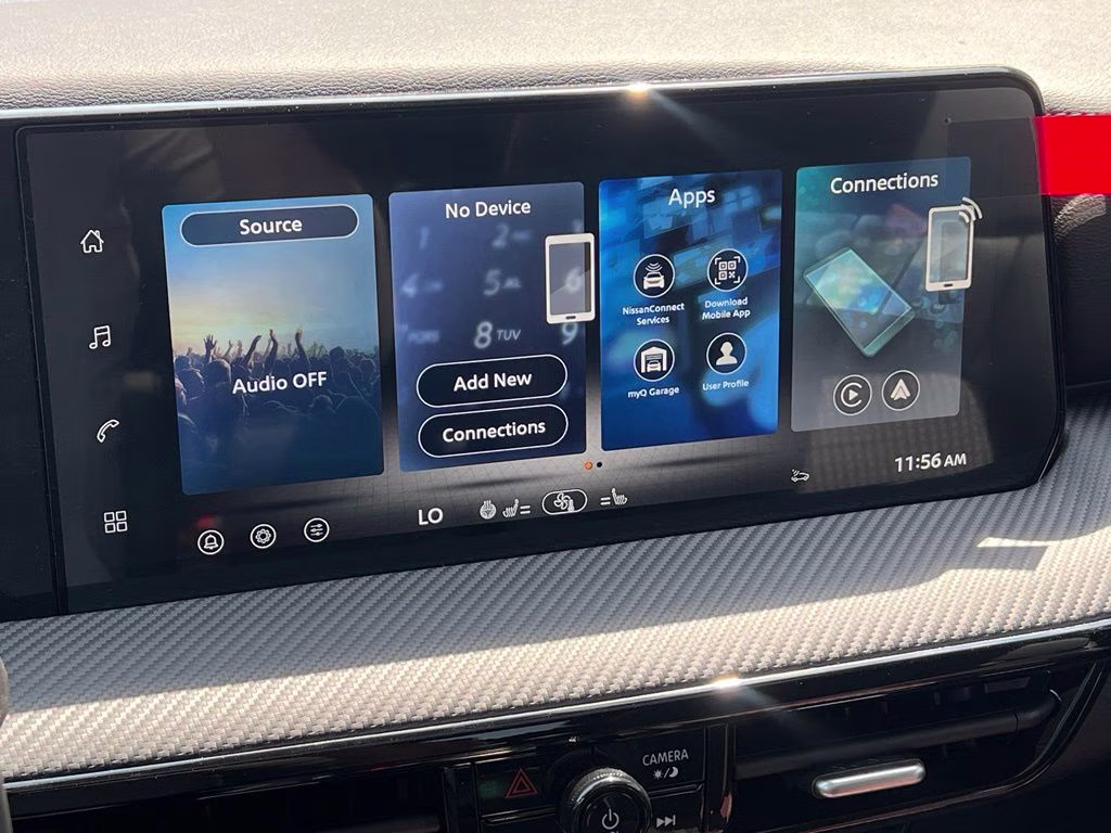 2026 Gun Metallic/Scarlet Ember Tintcoat Nissan Kicks SR AWD SUV