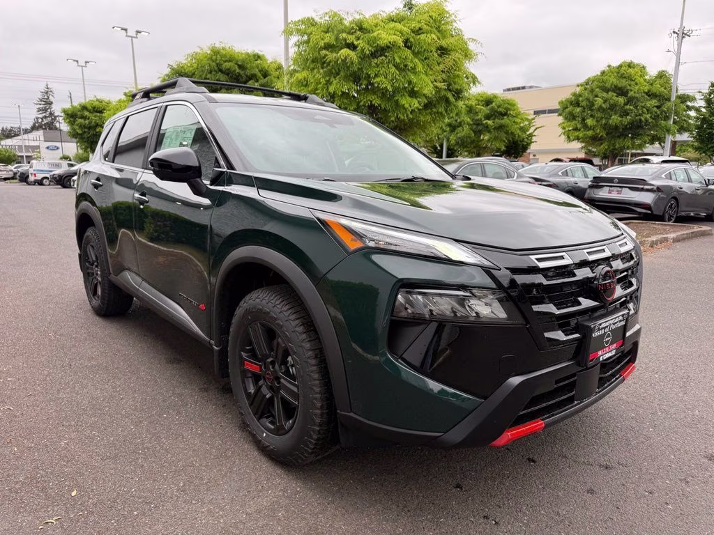 2026 Obsidian Green Nissan Rogue Rock Creek AWD SUV