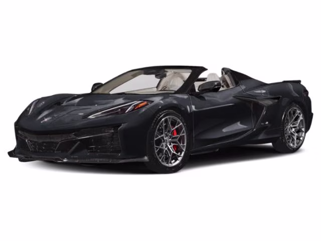 2026 Black Chevrolet Corvette ZR1 RWD Convertible