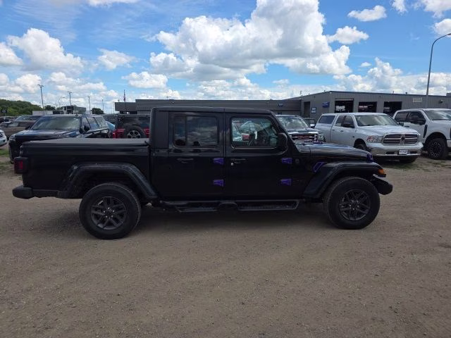 2024 Black Clearcoat Jeep Gladiator Sport 4X4 Truck