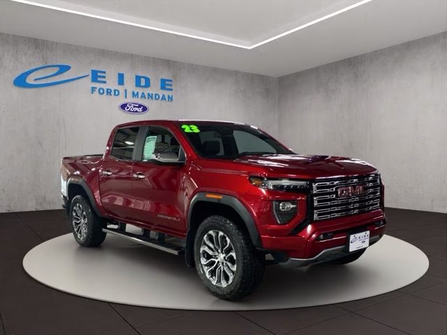2023 Volcanic Red GMC Canyon Denali 4X4 Truck
