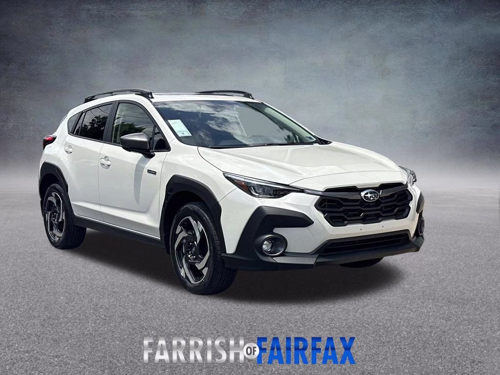 2026 Crystal White Pearl Subaru Crosstrek Hybrid Limited AWD SUV