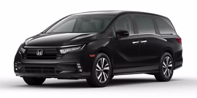 2021 Platinum White Honda Odyssey Touring FWD Van
