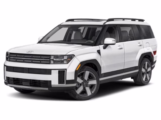 2026 Serenity White Hyundai Santa Fe Limited AWD SUV