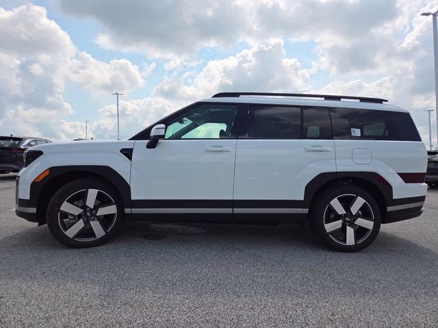 2026 Serenity White Hyundai Santa Fe Limited AWD SUV