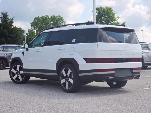 2026 Serenity White Hyundai Santa Fe Limited AWD SUV