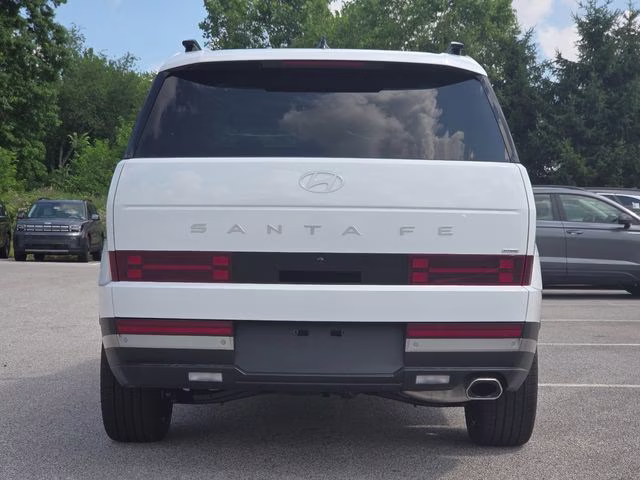 2026 Serenity White Hyundai Santa Fe Limited AWD SUV