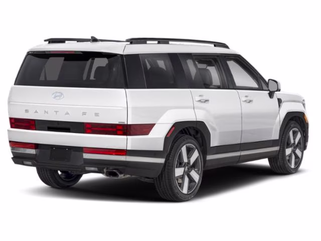 2026 Serenity White Hyundai Santa Fe Limited AWD SUV
