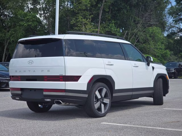 2026 Serenity White Hyundai Santa Fe Limited AWD SUV