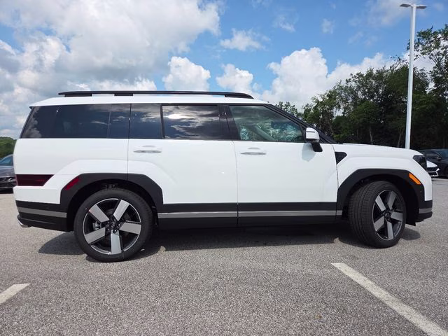 2026 Serenity White Hyundai Santa Fe Limited AWD SUV