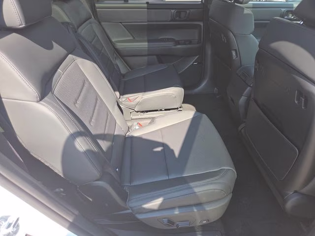 2026 Serenity White Hyundai Santa Fe Hybrid Calligraphy AWD SUV