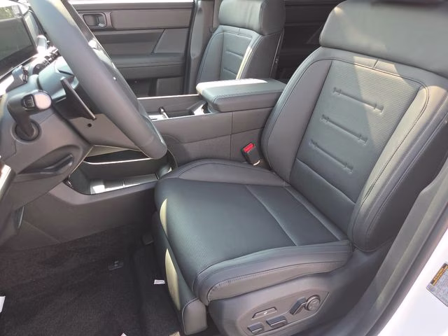 2026 Serenity White Hyundai Santa Fe Hybrid Calligraphy AWD SUV
